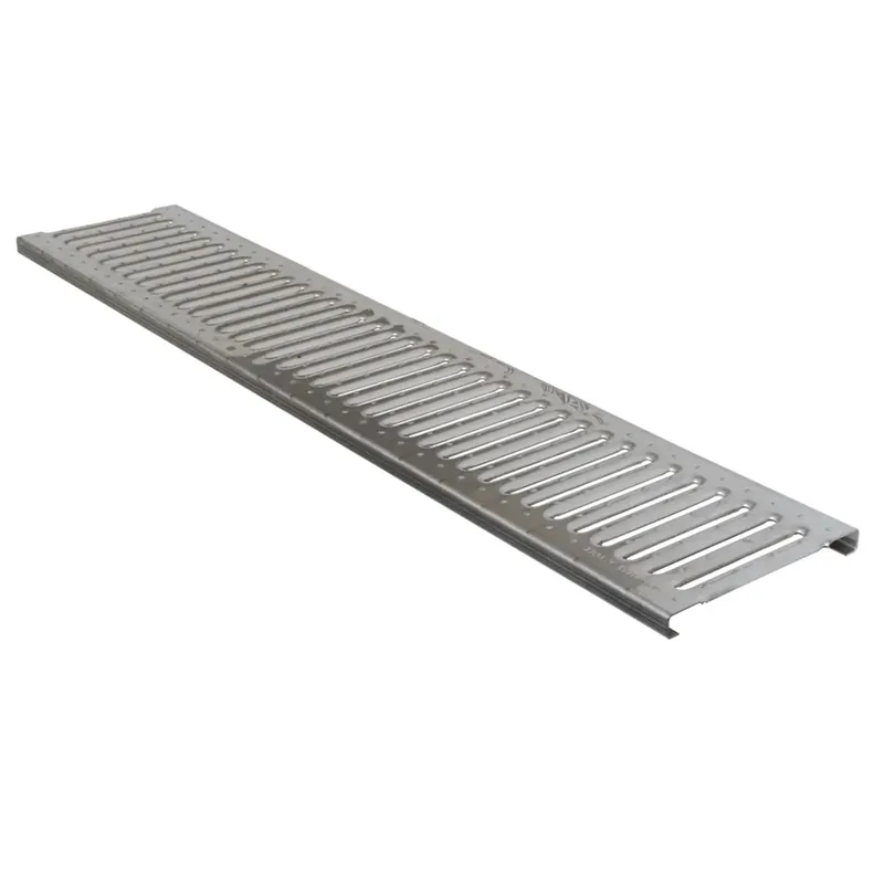 Lage Kosten Griglia per scolo acqua piovana in metallo 200 x 1000 mm