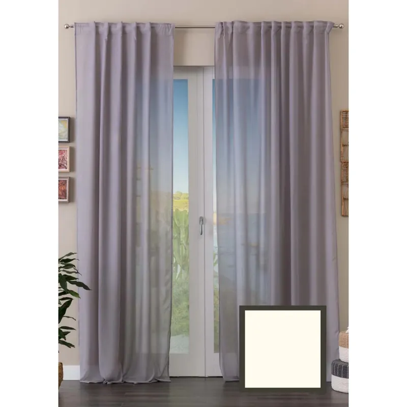 Flitsaanbieding Tenda arredo interno naturale Georgette 140x280 cm