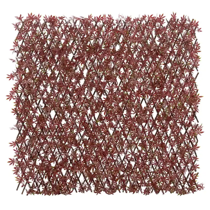 Betaalbaar Siepe artificiale acero con traliccio estensibile H 1 m x L 2 m rosso