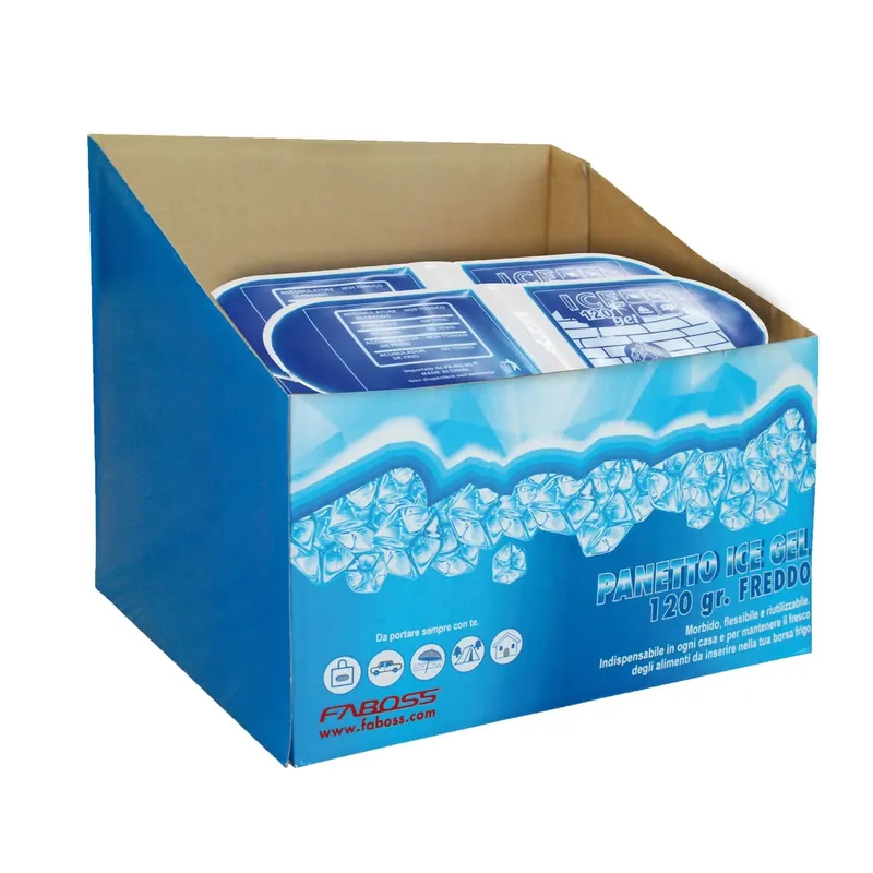 Panetto Ghiaccio Soft Gel Blu 120g Gereduceerde Prijs