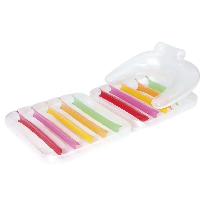 Lettino galleggiante pieghevole Bestway® Summer Colors™ - 2,01 m x 89 cm Alleen Vandaag