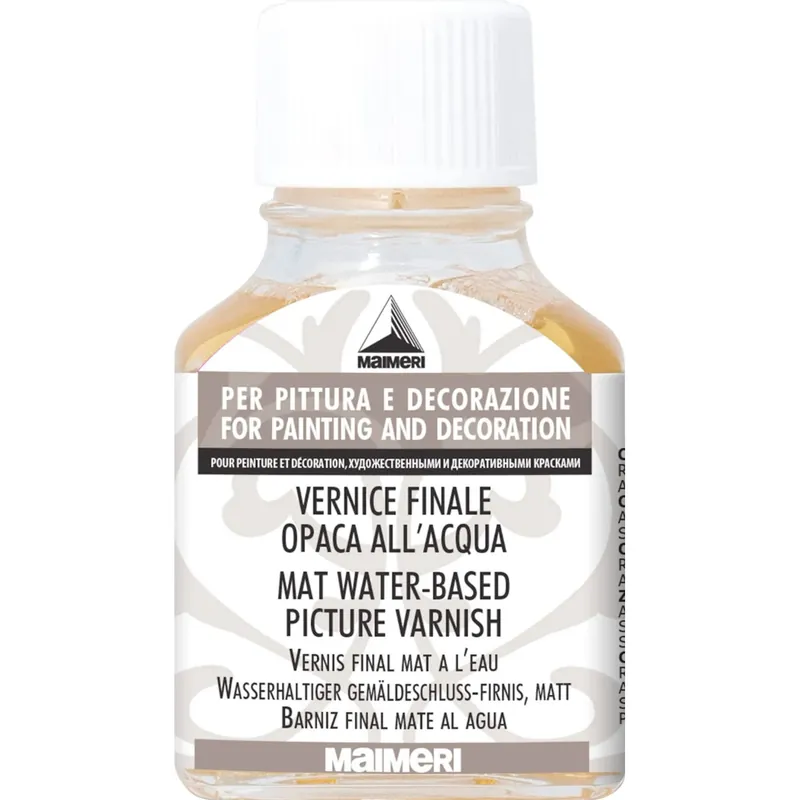Vernice finale opaca all`acqua 75 ml Bestseller