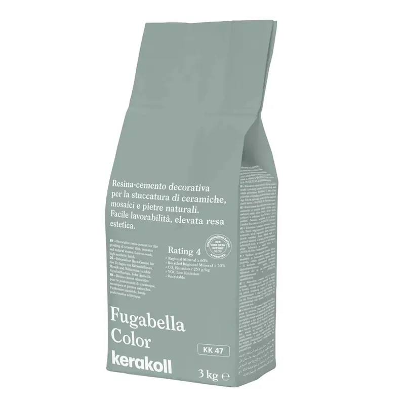 Tijdelijk Beschikbaar Stucco KERAKOLL Fugabella color 3 kg Verde 2