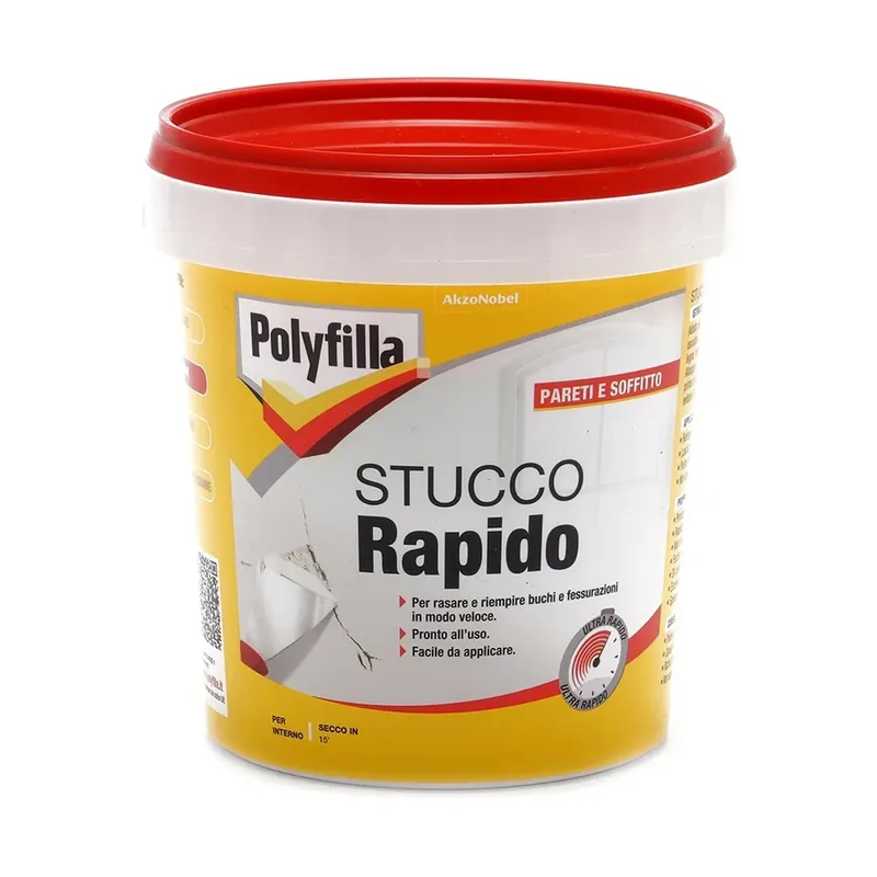 Stucco rapido in pasta Polyfilla 1 kg Merkproduct