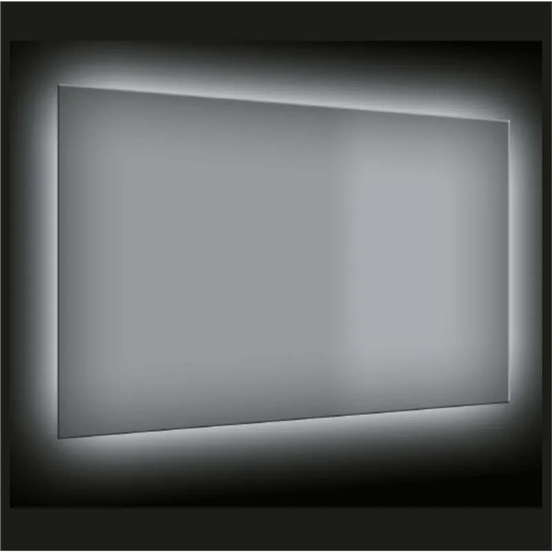 Specchio da bagno con illuminazione integrata rettangolare 120x70x2.5 cm Koop Online