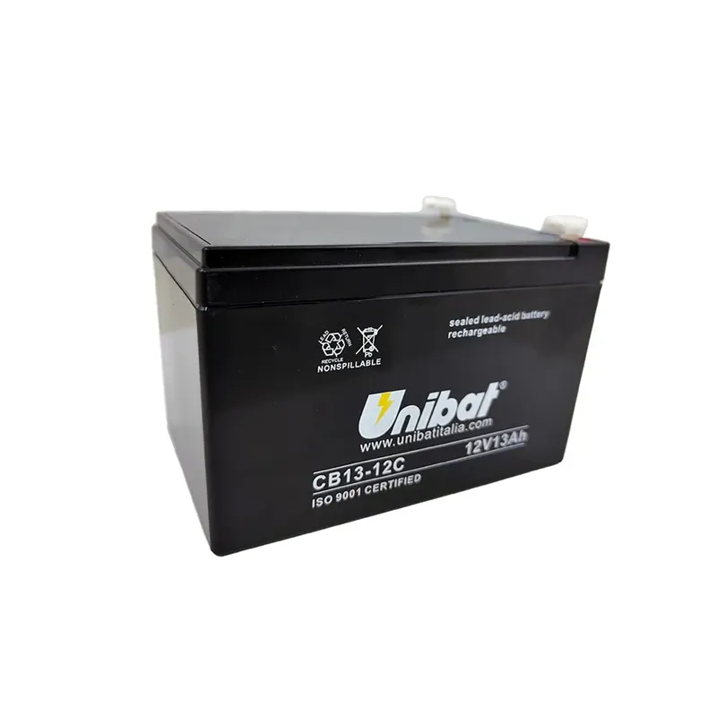 Lage Kosten Batteria moto Unibat CB13-12C SLA/VRLA 13 Ah 12 V