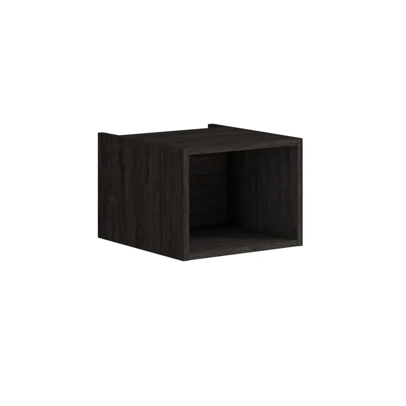 Exclusieve Aanbieding Mobile bagno modulo sospeso Bali 39,9x30x45,3 cm nero tigerwood