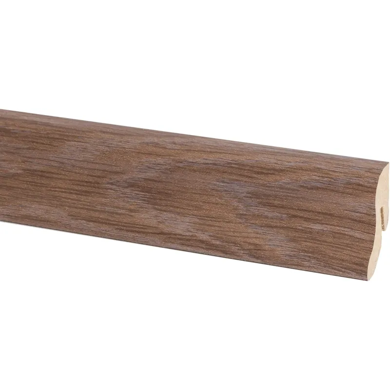 Battiscopa in HDF effetto rovere fumè H 4 cm Voordeelprijs