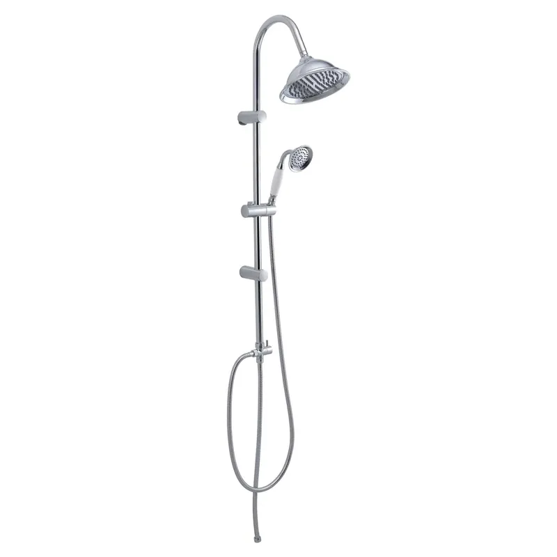 Lage Prijs Colonna doccia 1 getto soffione 20 cm Liberty 00 cromato