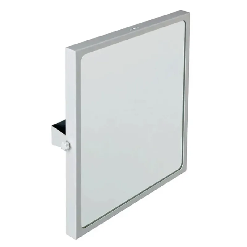 Meest Verkocht Specchio inclinabile Linea Paint in acciaio 55x60 cm bianco