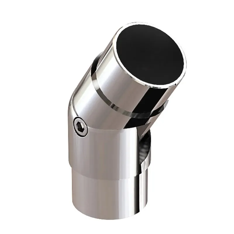 Giunto regolabile corrimano inox 304 90/180 ø 42,4x1,45 cm lucido Fabrieksprijs