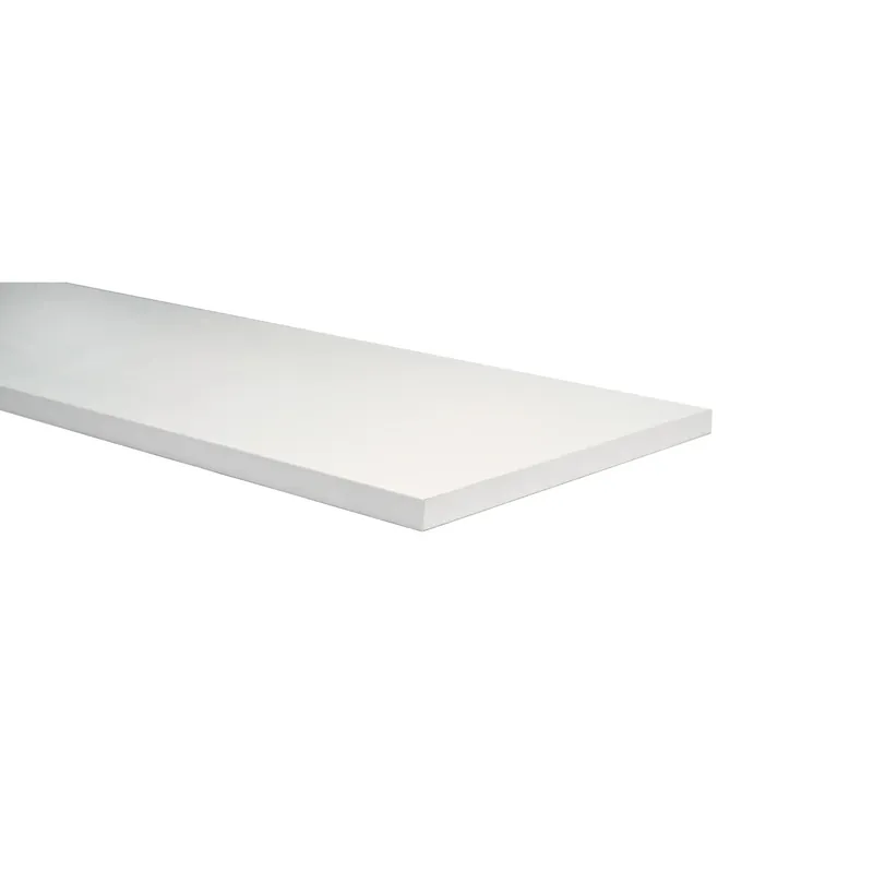 Piano melaminico bianco 1000x600x16 mm Superprijs