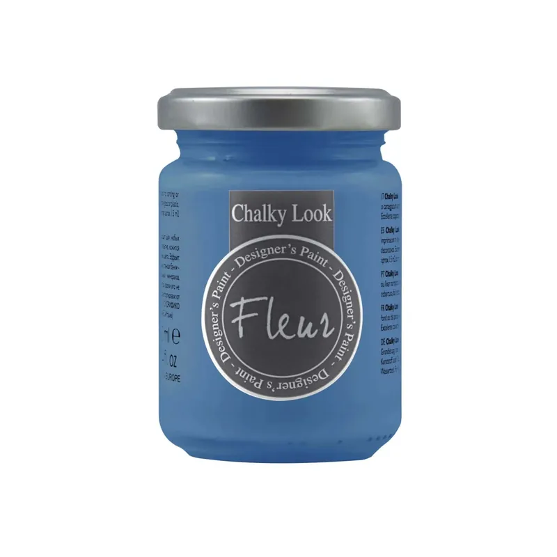 Tijdelijk Beschikbaar Vernice Fleur chalky f64 Primary Cyan 130 ml