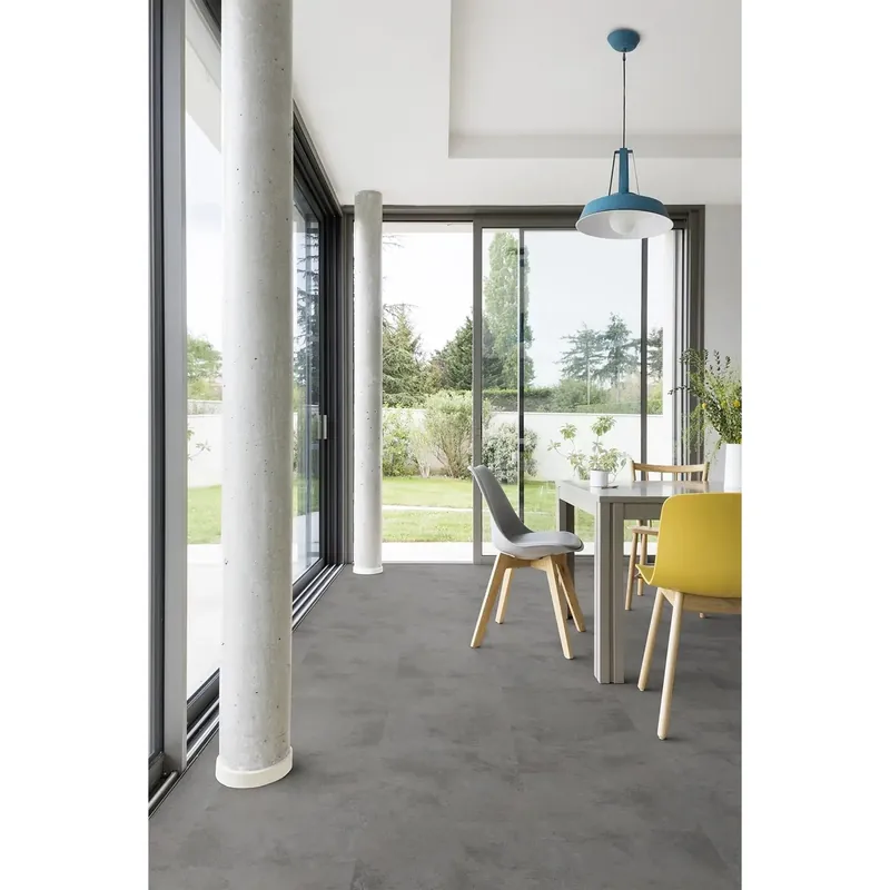 Pavimento vinilico Senso Easy Premium adesivo Flagstone Dark sp 4 mm 30,5x61 cm Betrouwbaar