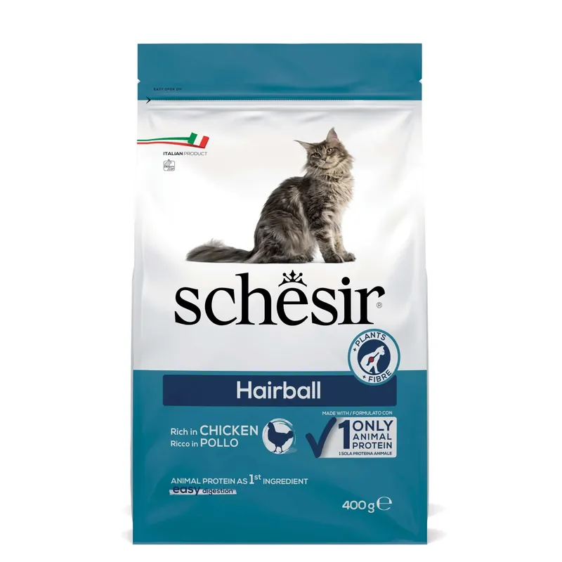 Veilige Betaling Croccantini per gatto Hairball ricco in pollo 400 g