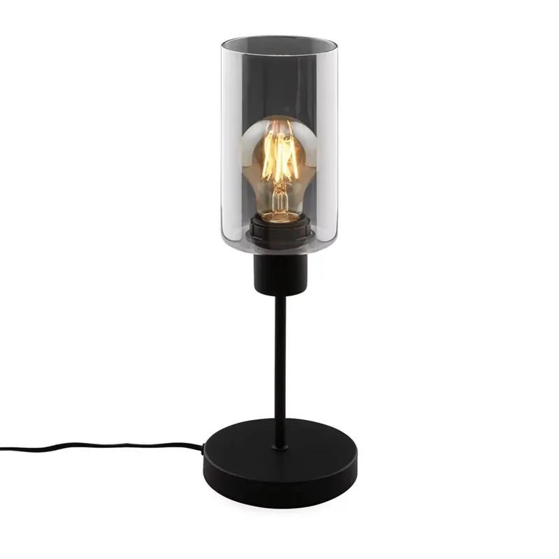 Actieprijs Lampada da tavolo Smoke Ø 13 x 39,5 cm nero