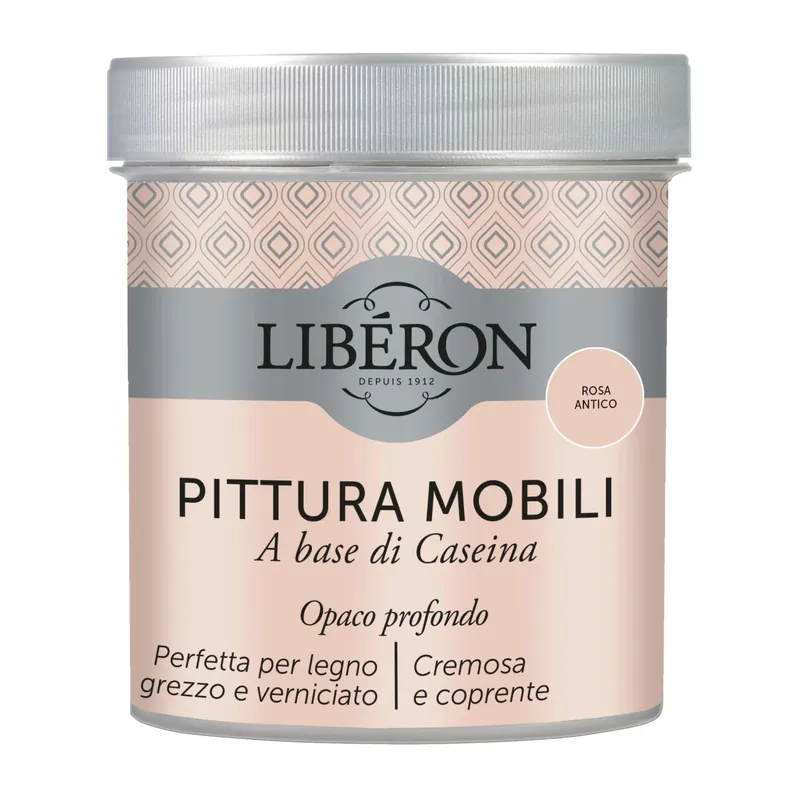 Pittura Mobili a base di Caseina Rosa antico 0,5 l Aanbieding