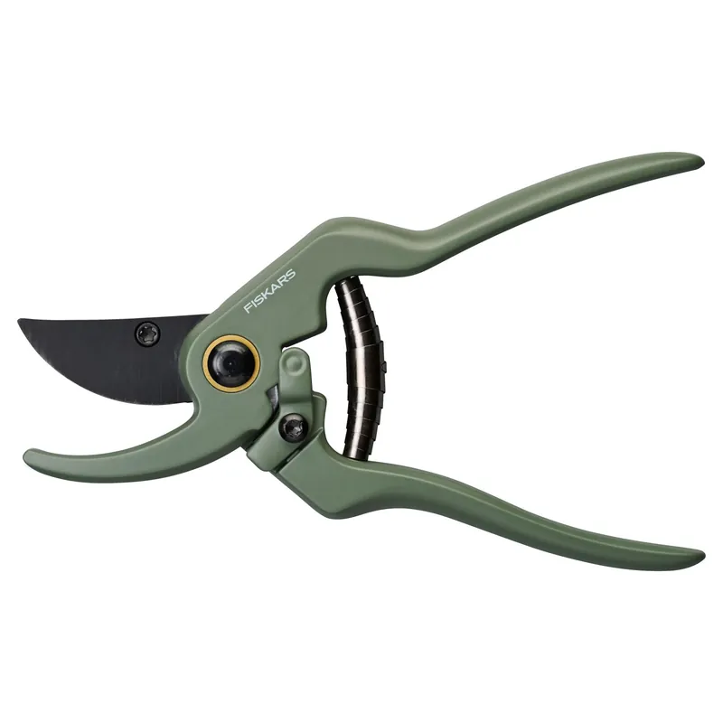 Cesoie per potatura piante e fiori con supporto Fiskars verde Snelle Levering