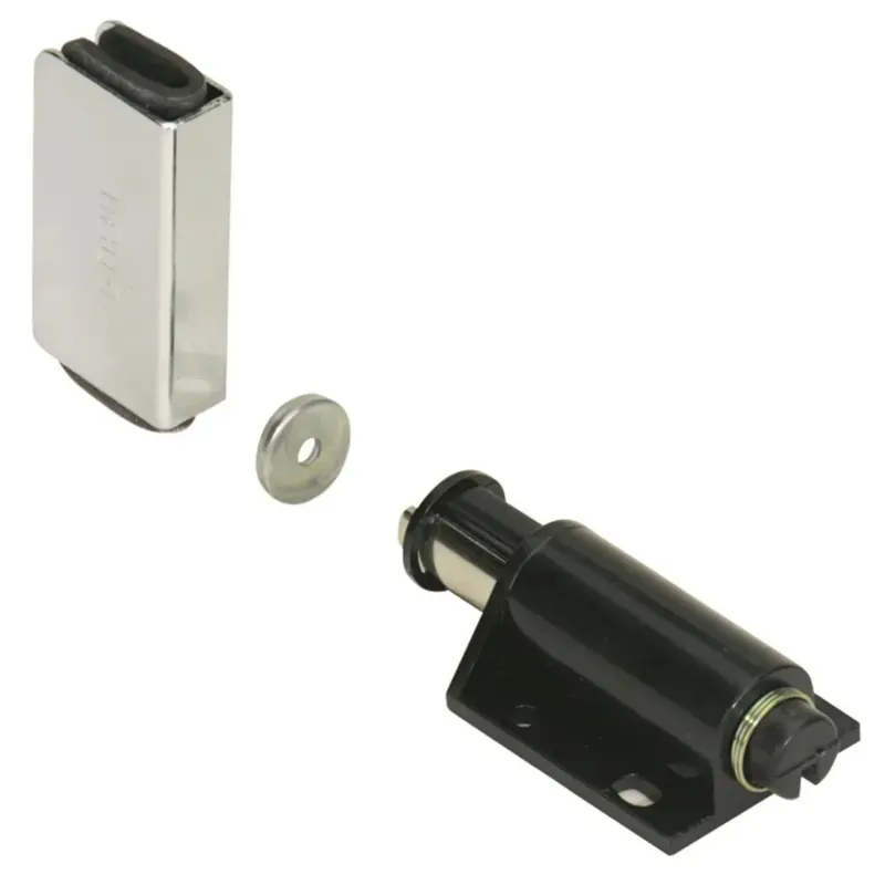 Actieprijs Chiusura magnetica a scatto per porta in vetro 4 kg nera