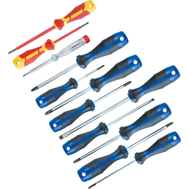 Finale Uitverkoop Cacciaviti con impugnatura ergonomica set LUX-TOOLS Comfort 12 pz