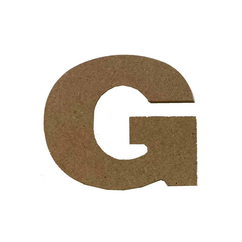 Gratis Retour Lettera G h12 cm in MDF