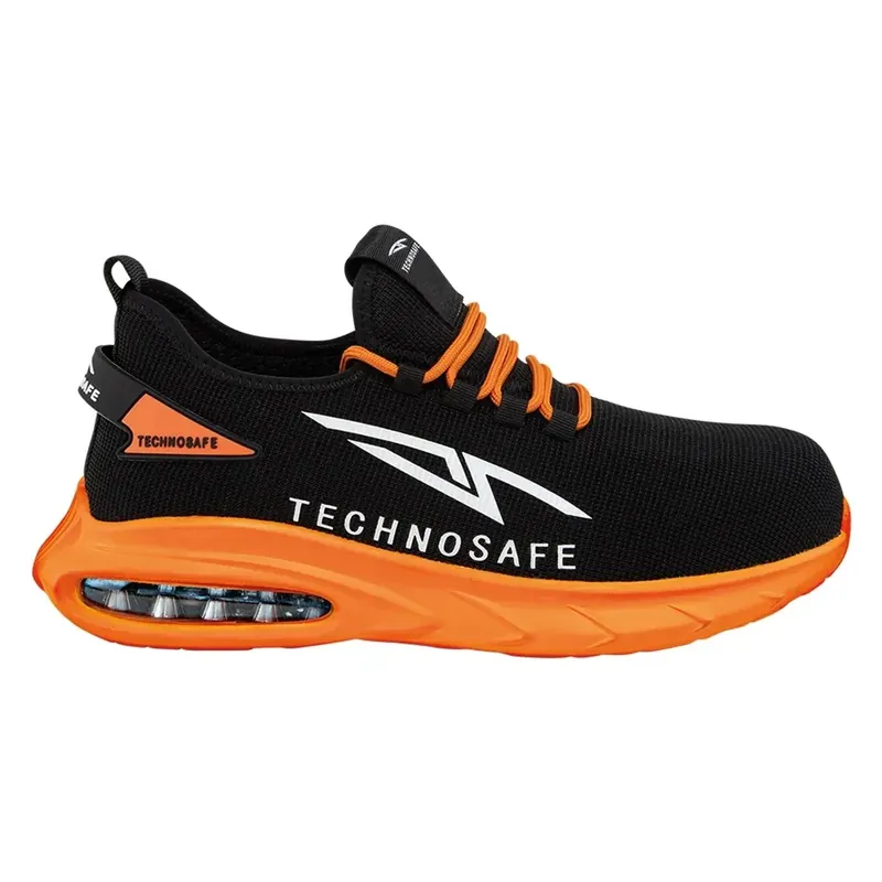 Hoge Kwaliteit Scarpa antinfortunistica Technosafe S1PL SR ESD arancione fluo tg 37