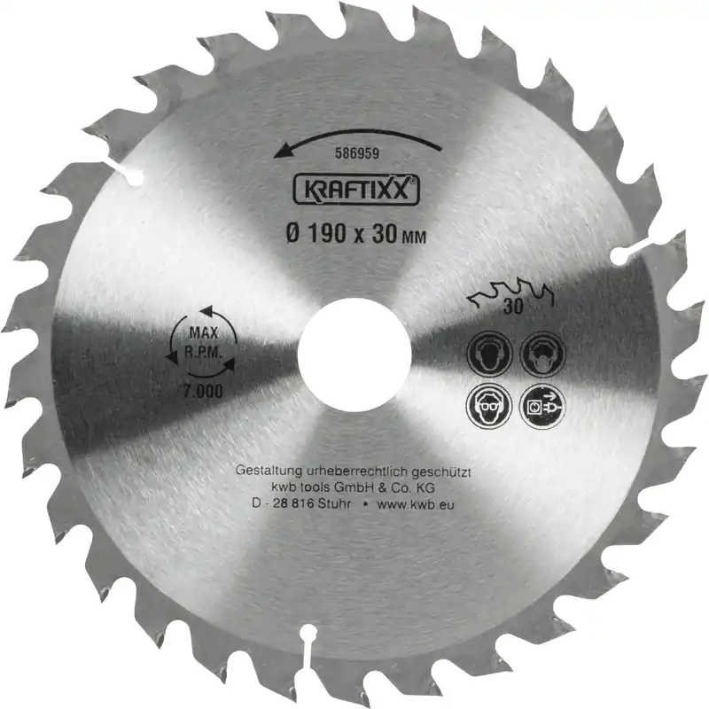 Lama per sega circolare Einhell 190x30 mm Hoge Kwaliteit