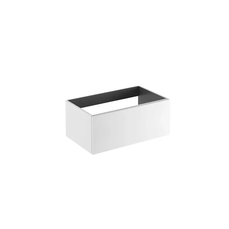 Mobile bagno base sospesa lavabo Caren 1 cassetto 35x95x50,8 cm bianco Exclusieve Aanbieding