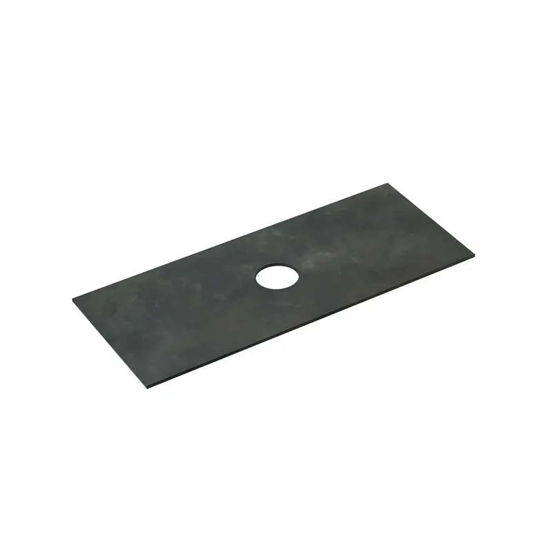 Top bagno gres Caren fascia "A" foro per lavabo appoggio sp 1,2 cm 135,5x46,5 cm Bestseller