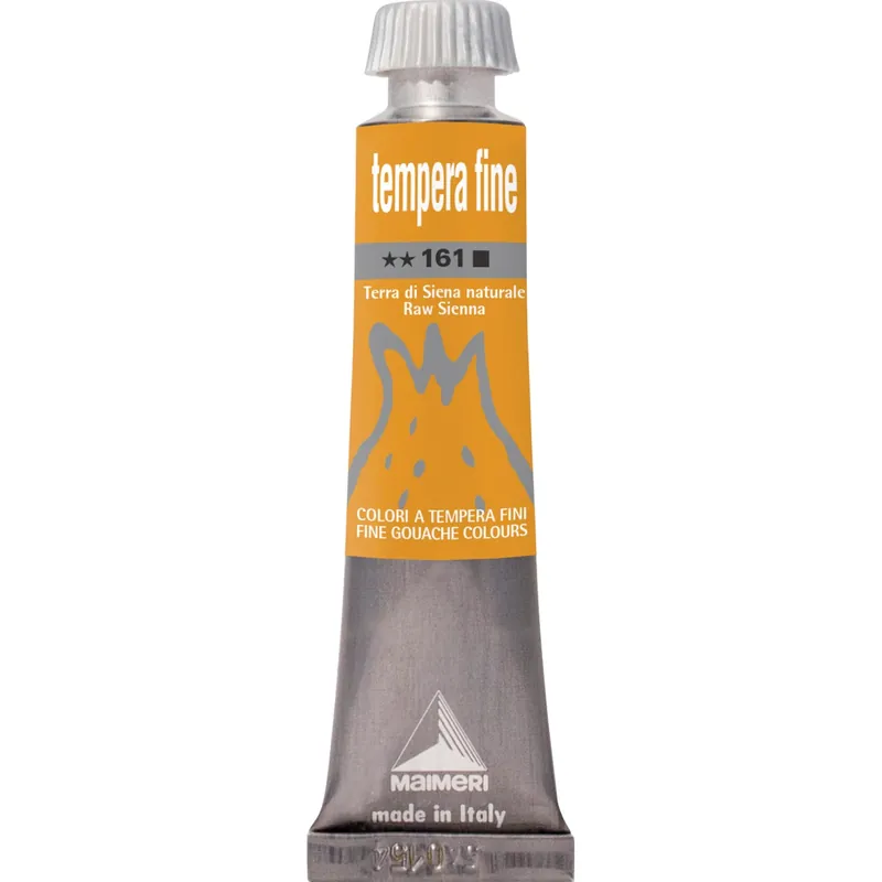 Colore tempera fine terra di Siena naturale 20 ml Fabrieksprijs