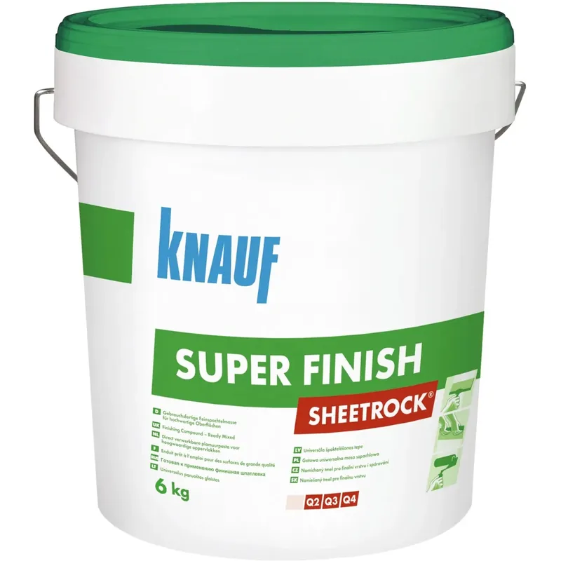Dagaanbieding Knauf stucco di finitura pronto 6 kg