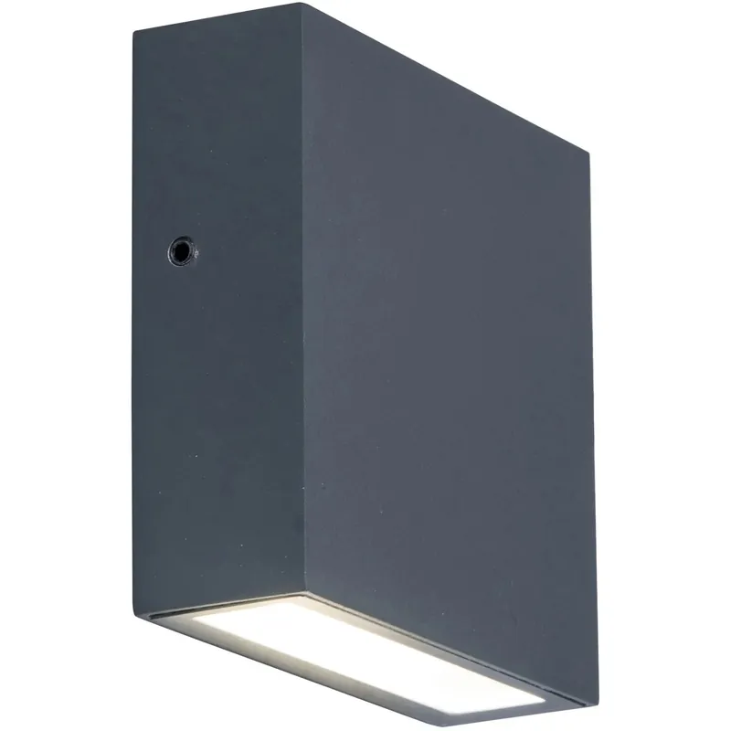 Applique LED da esterno Gemini 750 lm 4000 K grigio Tijdelijk Beschikbaar