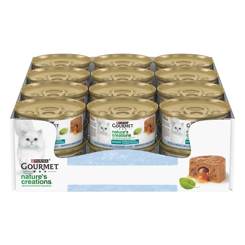 Koopje Mousse Nature`s Creations pesce per gatti 85 g