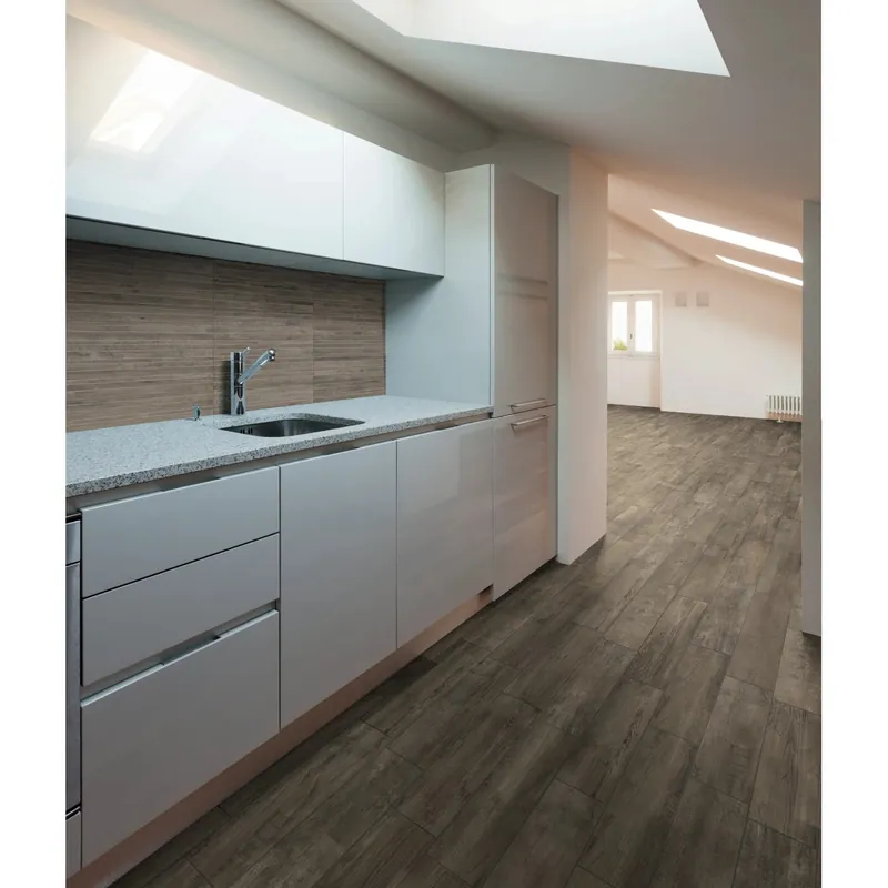 Uitverkoop Piastrella in gres porcellanato Havana legno marrone 15,6x60,6 cm 1,33 m²