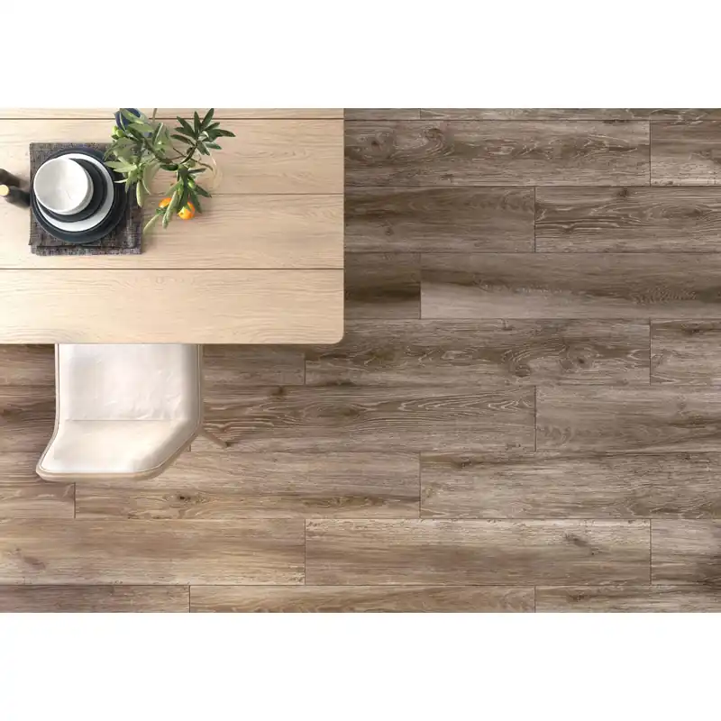 Veilige Betaling Piastrella in gres porcellanato Borneo Legno Noce 23x120 cm 1,38 m²