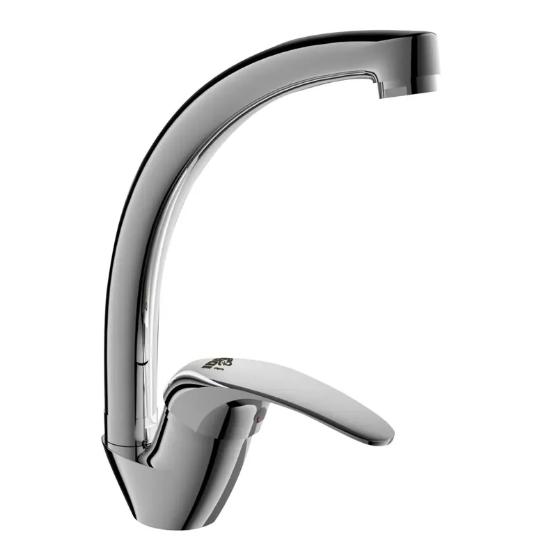 Rubinetto cucina monocomando canna alta City cromo Meest Verkocht