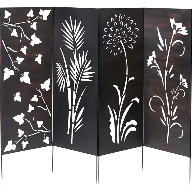 Bastoncino decorativo Margherita Bianco Arancione 65 cm Finale Uitverkoop