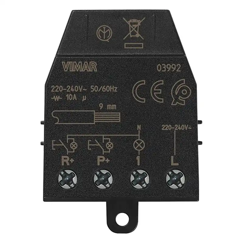 Modulo relè ad impulsi Vimar Quid 10 A con reset Bestel Nu
