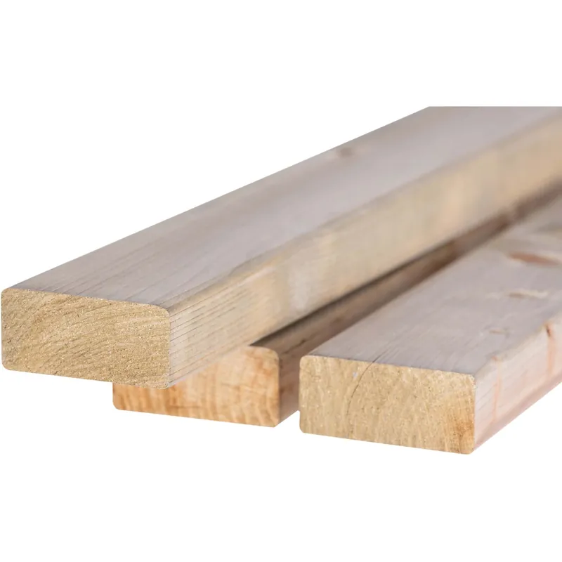 Asse in legno naturale 4x9x250 cm Lage Prijs