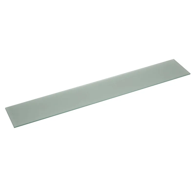 Mensola in vetro temperato satinato L90xP15xSP 0,5 cm Uitverkoop