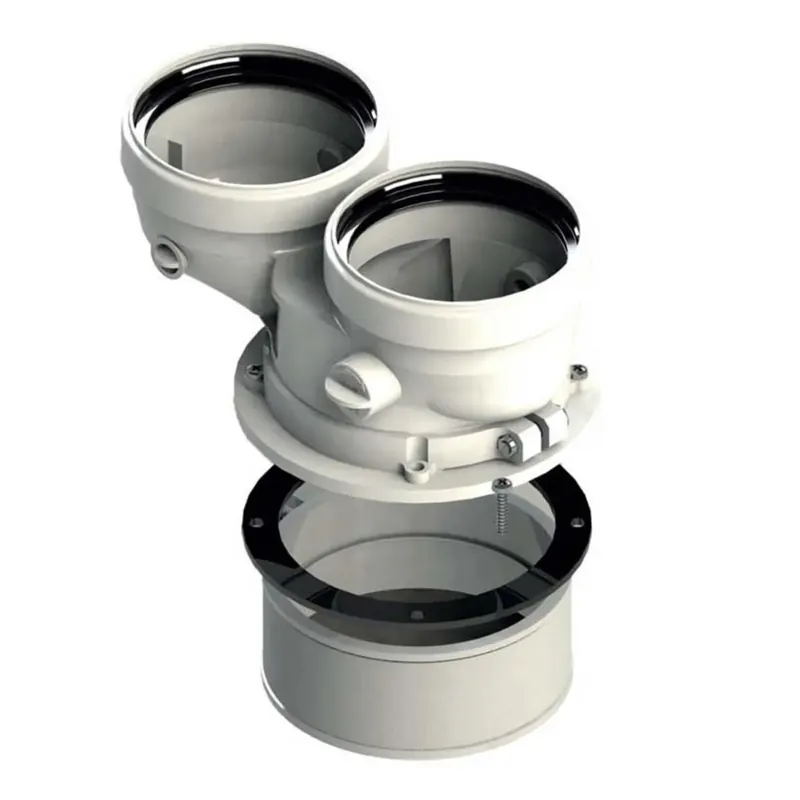 Actieprijs Sdoppiatore universale per scaldabagni da Ø 60/100 a Ø 80/80