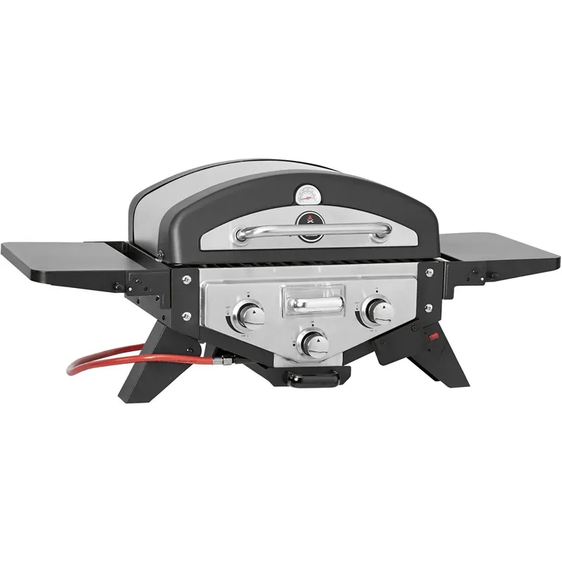 Barbecue a gas Jamestown 3 bruciatori nero e argento Favoriet
