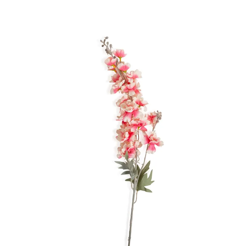 Bocca di leone finta in poliestere e plastica 13x9xH86,5cm Rosa Must-Have