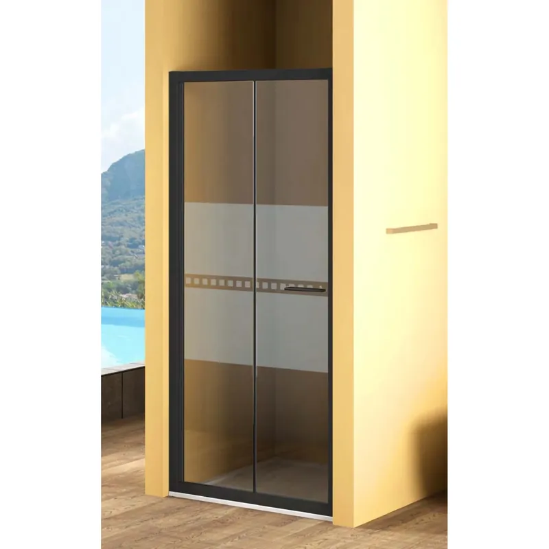 Gecertificeerd Porta soffietto doccia Bild L 72/78 cm argento