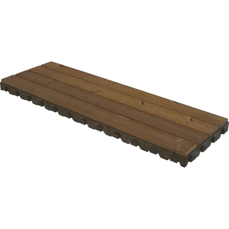 Piastrella da esterno in legno a doghe su resina Combi Wood 40x118 cm Bestseller