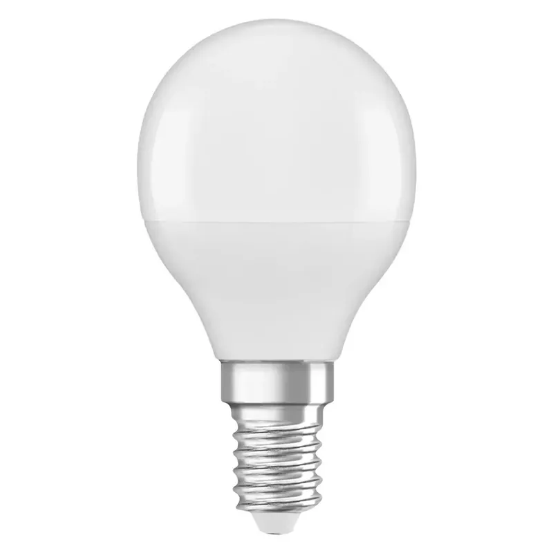 Goedkoop Lampadina LED E14 forma a sfera Osram 470lm bianco opaco 2700K