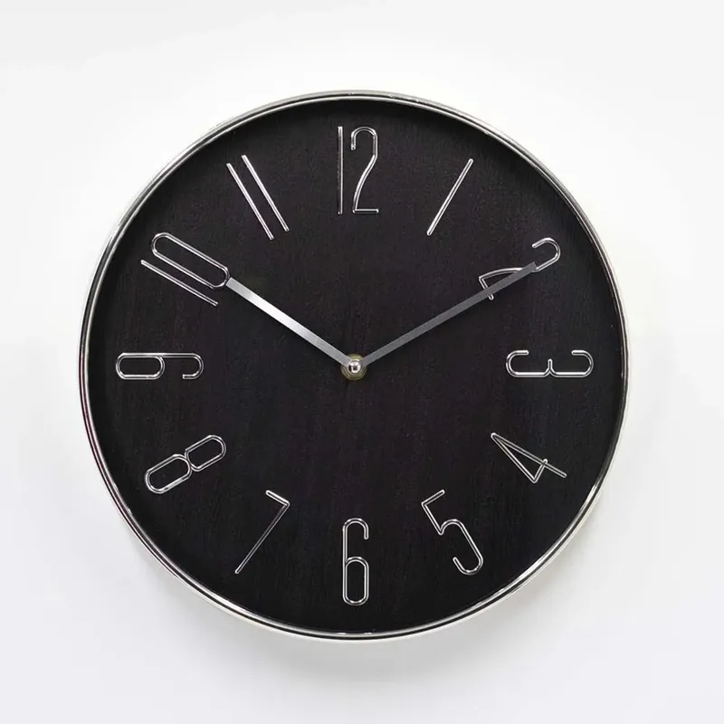 Orologio da parete Pegaso Ø 30,5x4,5 cm nero Koop Vandaag
