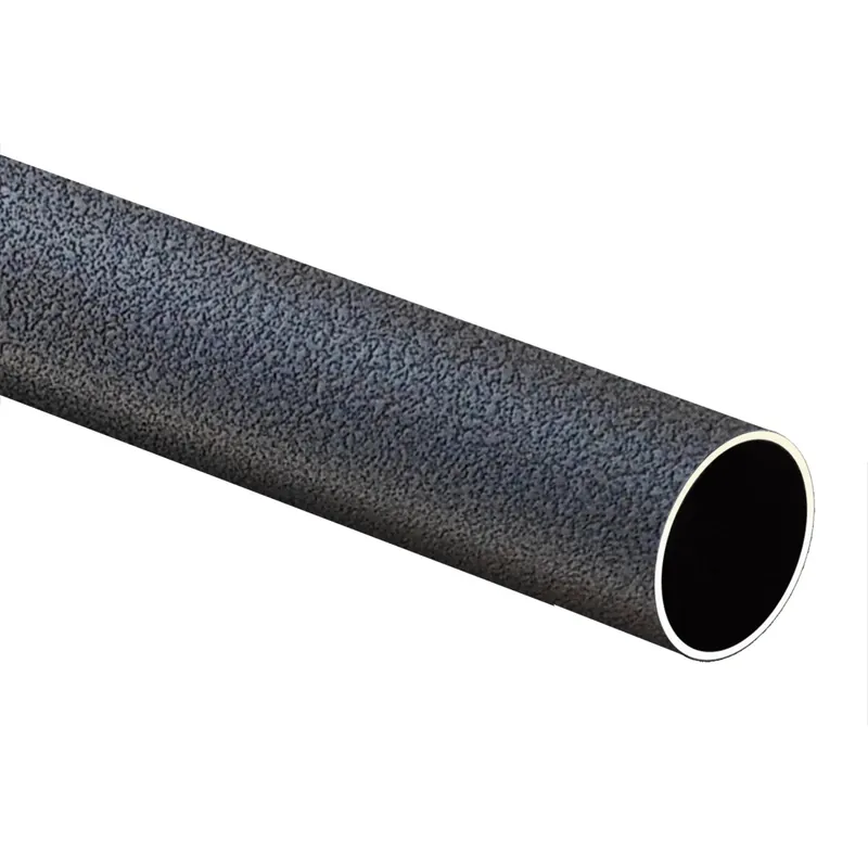 Tubo in acciaio grigio martellato 3 mt Weekendaanbieding