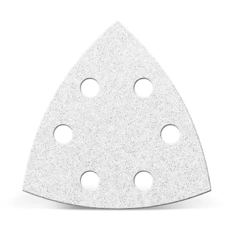 Finale Uitverkoop Triangoli abrasivi 6 fori grana 240 94 mm attacca e stacca 6 fogli