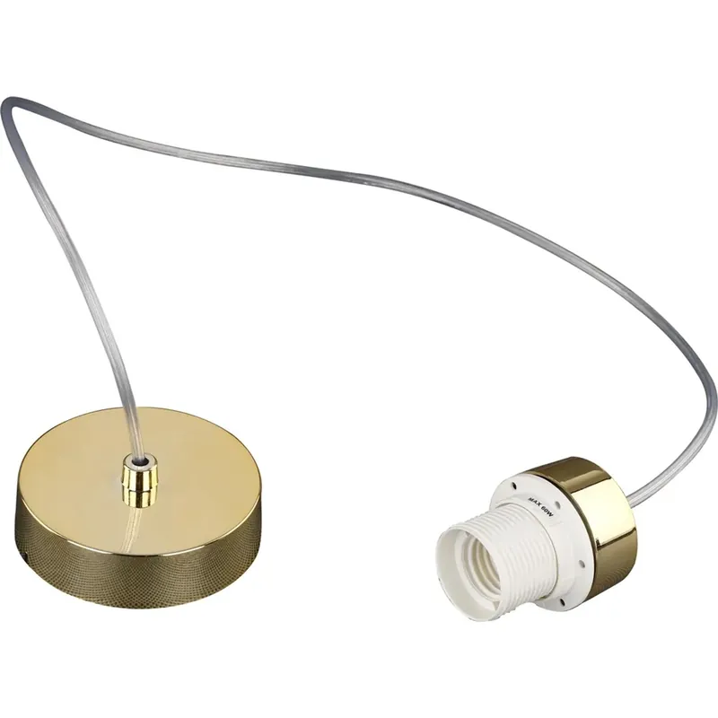 Lage Prijs Base per lampada da tavolo pieghevole 1xE27 110x11x11 mm oro
